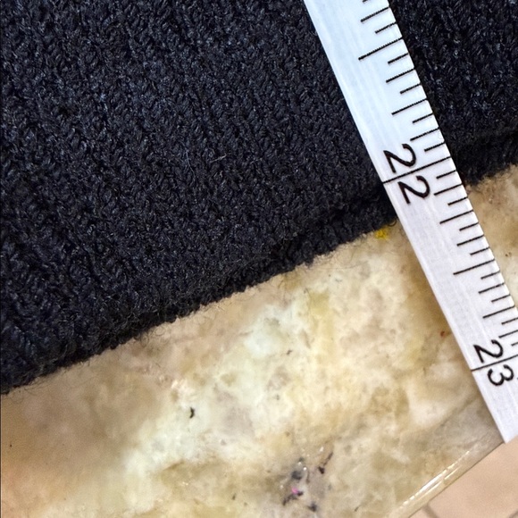 Rich and Levy Vintage Women’s Knit Blazer Black Size Medium - Picture 8 of 9